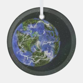 Adorno De Cristal Día de la Tierra