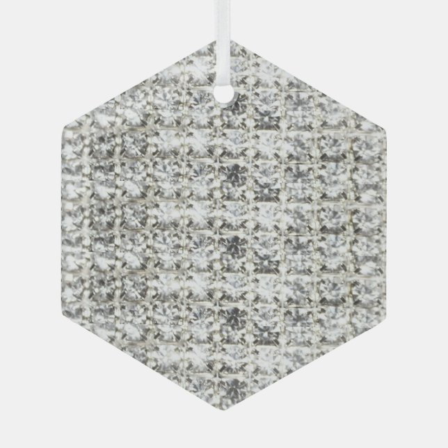 Adorno De Cristal Diamond Customized (Anverso)