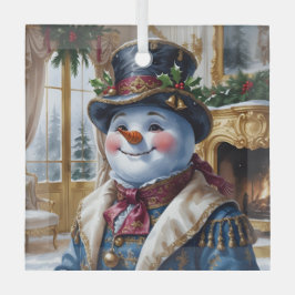 Adorno De Cristal Diseño de los Navidades Polar Bear Santa