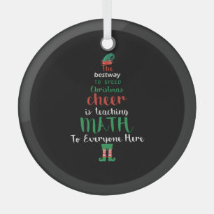 Adorno De Cristal Diseño Elf Gift de Maestros Navidades