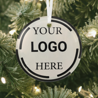 Adorno De Cristal Diseños Mínimos Modernos para Logotipos