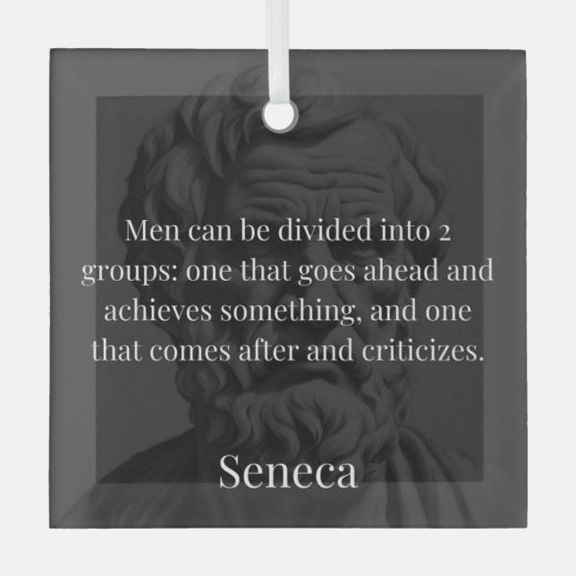 Adorno De Cristal División de Séneca: Las Puertas y los Críticos (Anverso)