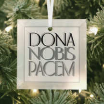 Dona Nobis Pacem Elegant Danos Paz