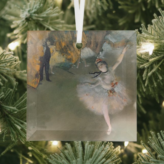 Adorno De Cristal Edgar Degas | Estrella o bailarina en el escenario (in situ)