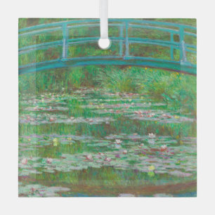 Adorno De Cristal El puente japonés Claude Monet