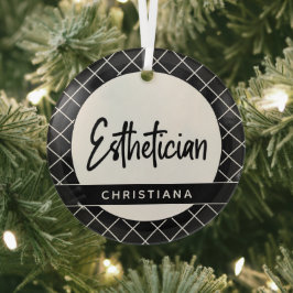 Adorno De Cristal Elegante esteticista esteticista personalizado