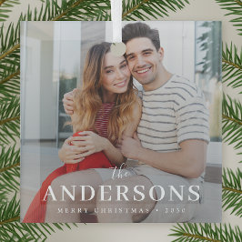 Adorno De Cristal Elegante minimalista moderno | Foto de pareja de N