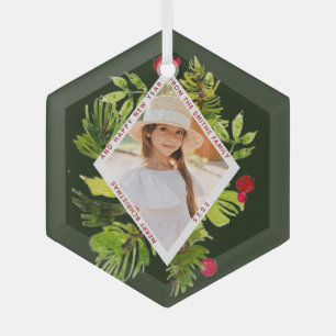 Adorno De Cristal Elegante Verdor Festividad Botánica Fotográfica