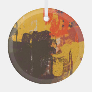 Adorno De Cristal Esbozo artístico creativo, textura colorida.