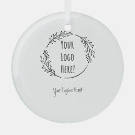 Adorno De Cristal Escuela de logotipos comerciales para Personalizar