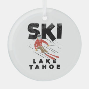 Adorno De Cristal Esquí - Lago Tahoe Ski