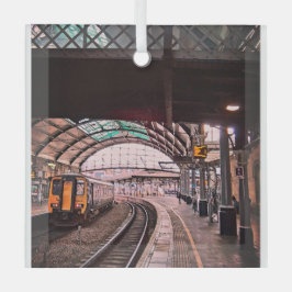 Adorno De Cristal Estación de Newcastle