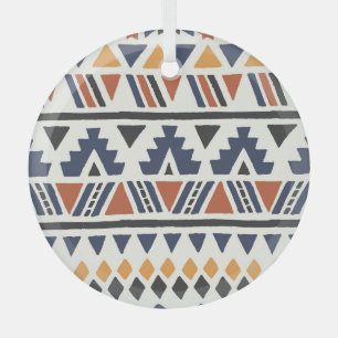 Adorno De Cristal Étnica azteca: mano sin costura