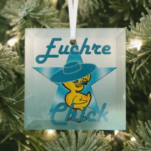 Adorno De Cristal Euchre Chick #7