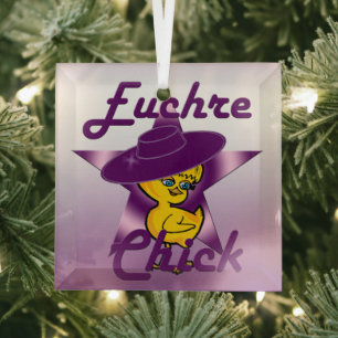 Adorno De Cristal Euchre Chick #9