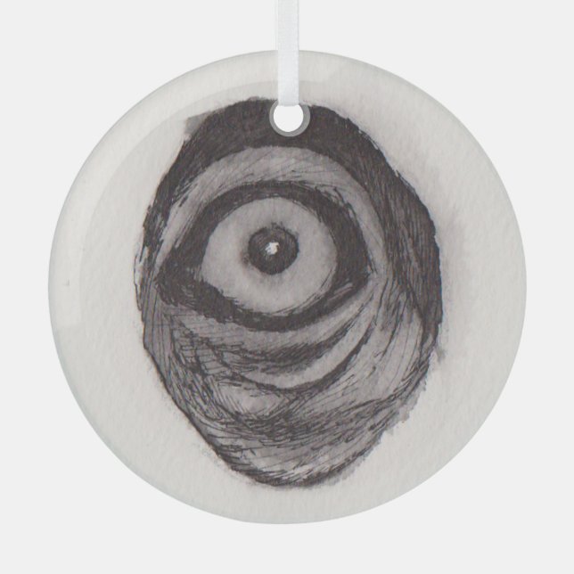 Adorno De Cristal Eye of the Monkey – Gaze Collection (Anverso)