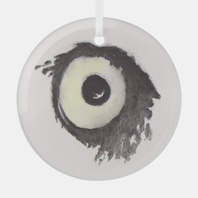 Adorno De Cristal Eye of the Owl – Gaze Collection (Anverso)