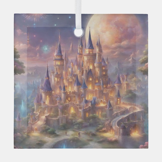 Adorno De Cristal Fairy Tale Dreams (Anverso)