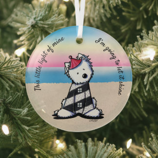 Adorno De Cristal Faro KiniArt Westie