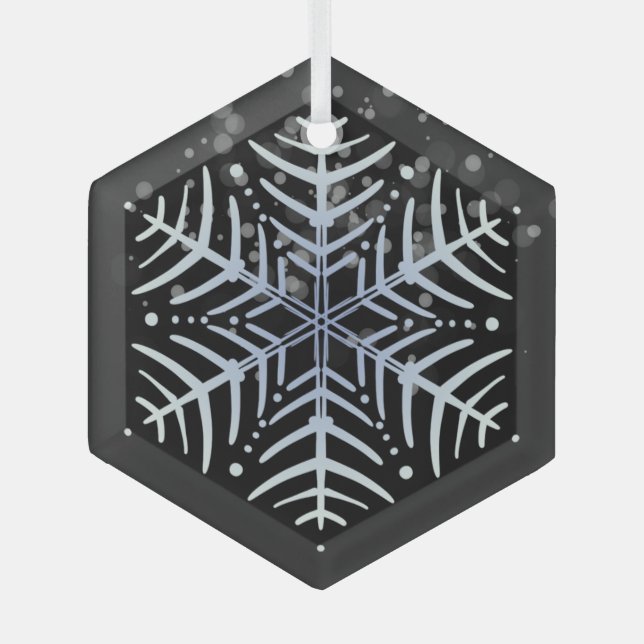 Adorno De Cristal Felices vacaciones Clásica Vintage (Anverso)