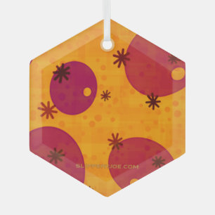 Adorno De Cristal Feliz Estrella de Hanukkah de David menorah Dreide