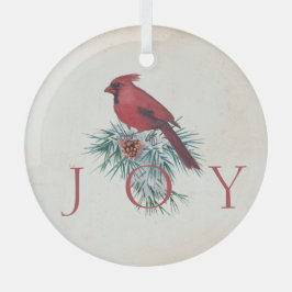 Adorno De Cristal Festividad de los Navidades personalizados cardena