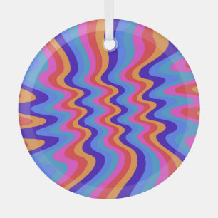 Adorno De Cristal Fondo de escritorio Hippie Trippy Retro de los año