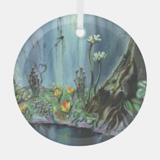 Adorno De Cristal Forest Garden