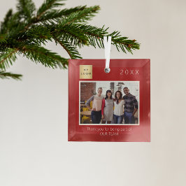 Adorno De Cristal Foto del logotipo de la Compañía de negocios graci