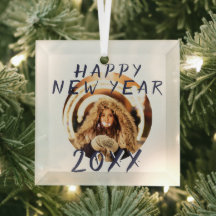 Foto Redonda de Feliz Año Nuevo 2023 Moderna