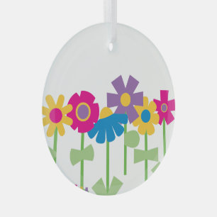 ADORNO DE CRISTAL FUNKY FLOWER GARDEN