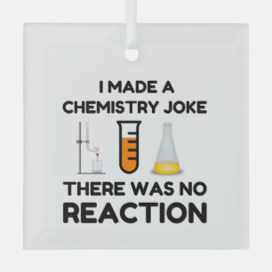 Adorno De Cristal Funny Science lover chemistry chiste