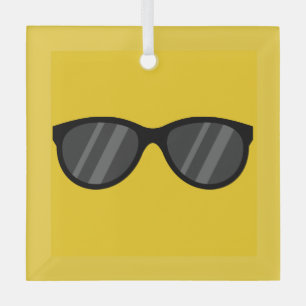 Adorno De Cristal Gafas de sol de Personalizado Guay