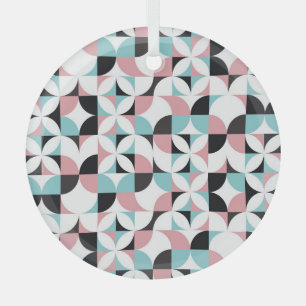 Adorno De Cristal Geometría minimalista, arte de estilo escandinavo.