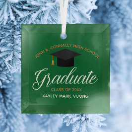 Adorno De Cristal Graduación de personalizados Navidades Graduados d