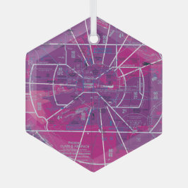 Adorno De Cristal Gráfico de aviación