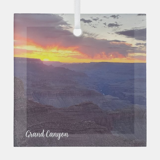 Adorno De Cristal Gran Cañón (Anverso)
