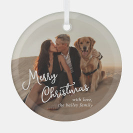 Adorno De Cristal Guión caprichoso foto Navidades modernos