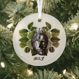 Adorno De Cristal Halloween Woodland