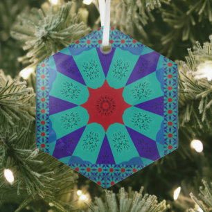 Adorno De Cristal Hermoso asombroso color egipcio de diseño femenino