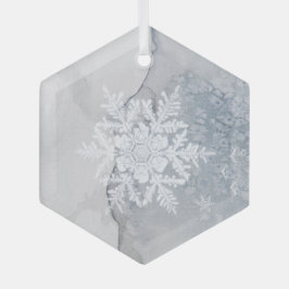 Adorno De Cristal Hermosos Navidades Snowflake