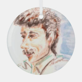 Adorno De Cristal Hombre trabajador