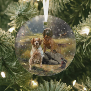 Adorno De Cristal Hound Bavarian Mountain, Arte