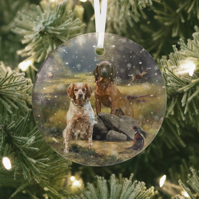 Adorno De Cristal Hound Bavarian Mountain, Arte (in situ)