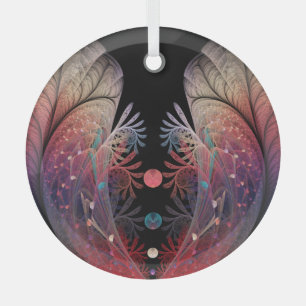 Adorno De Cristal Jonglage Abstracto Fantasía Moderna Arte Fractal