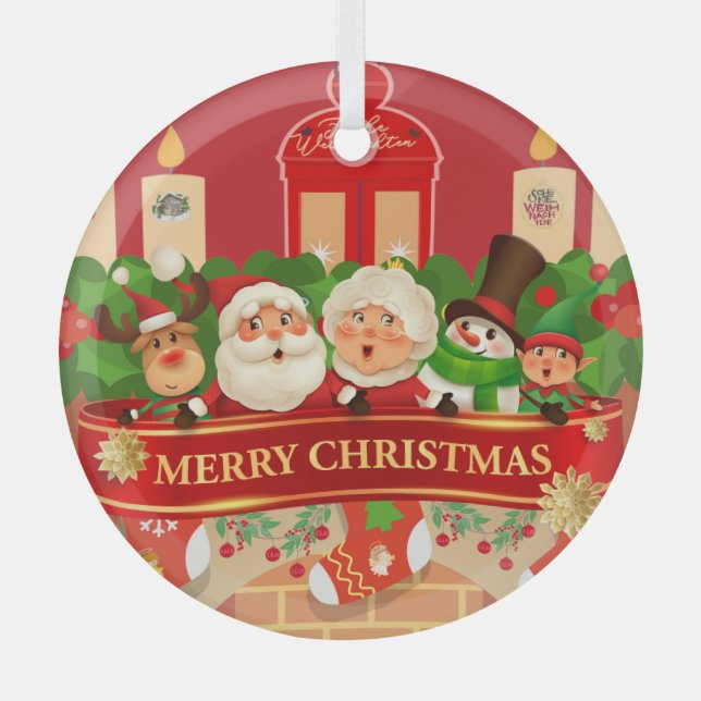 Adorno De Cristal Keramik-Ornament (Anverso)