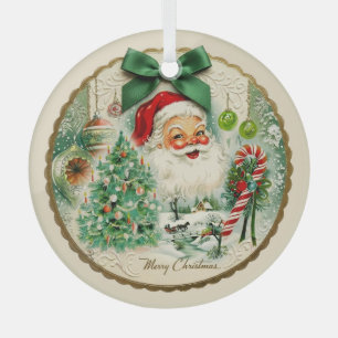 Adorno De Cristal Kitschmas Nostálgico