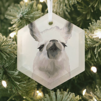 Adorno De Cristal Llama a Snobby de Snooty Personalizada