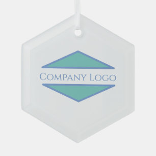 Adorno De Cristal Logotipo de la compañía personalizado