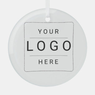 Adorno De Cristal Logotipo personalizado